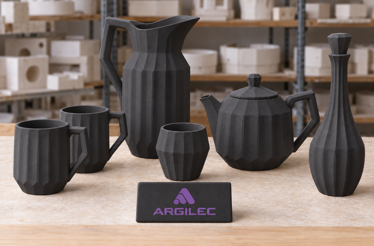 Argile pour coulage noire