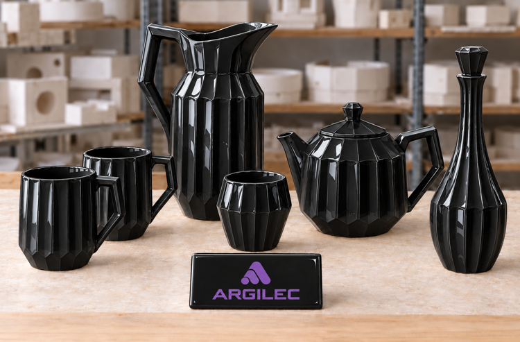 Argile pour coulage noire